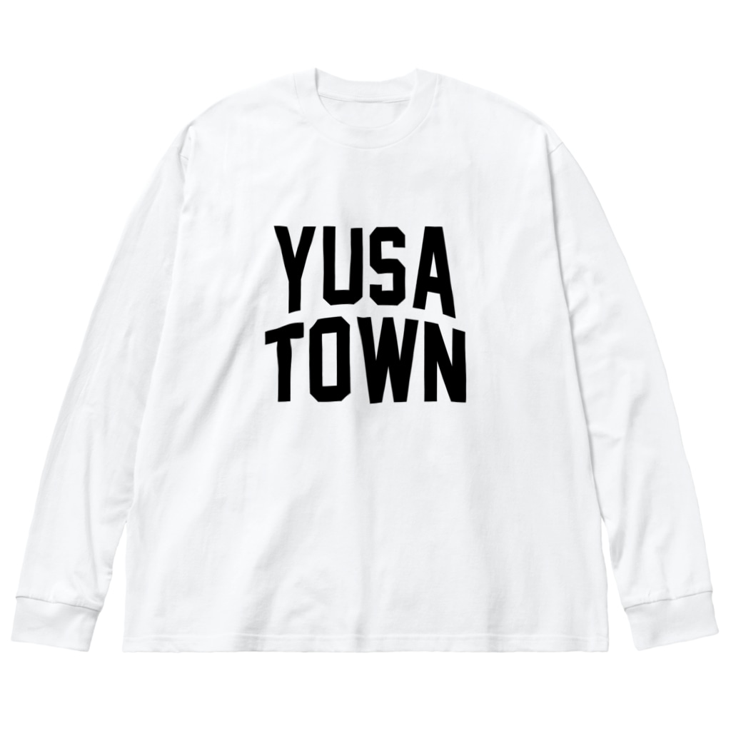 JIMOTO Wear Local Japanの遊佐町 YUSA TOWN Big Long Sleeve T-Shirt
