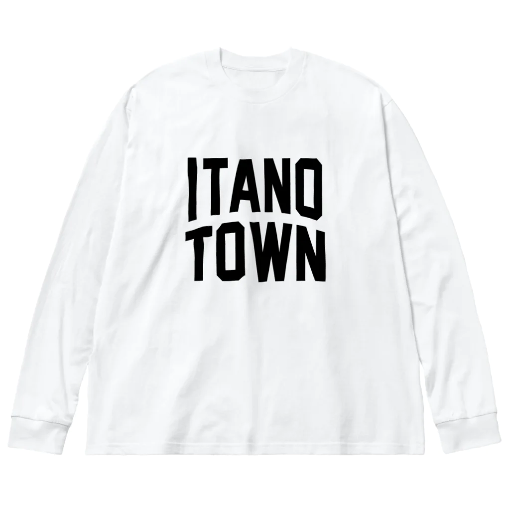 JIMOTOE Wear Local Japanの板野町 ITANO TOWN Big Long Sleeve T-Shirt