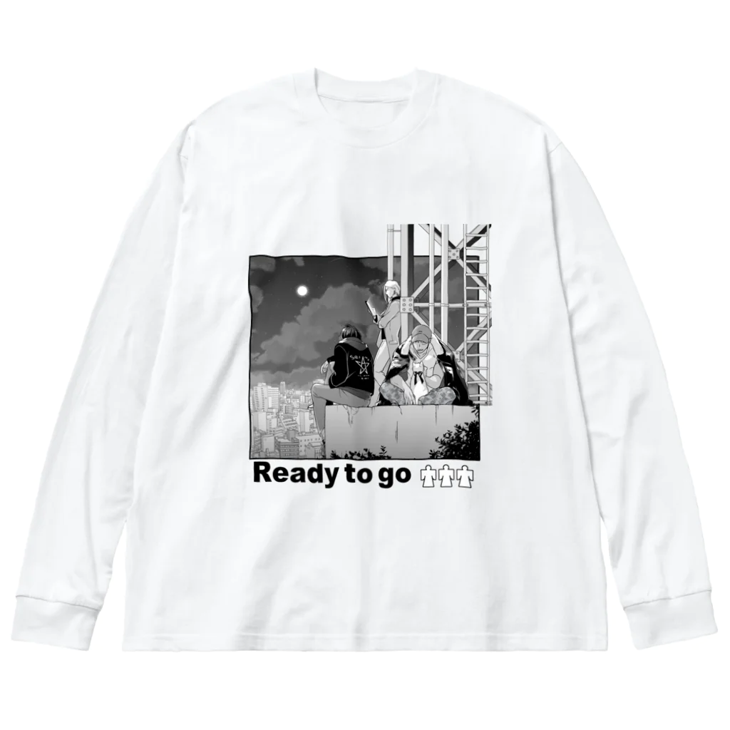 CHICHIZŌの準備完了★ Big Long Sleeve T-Shirt