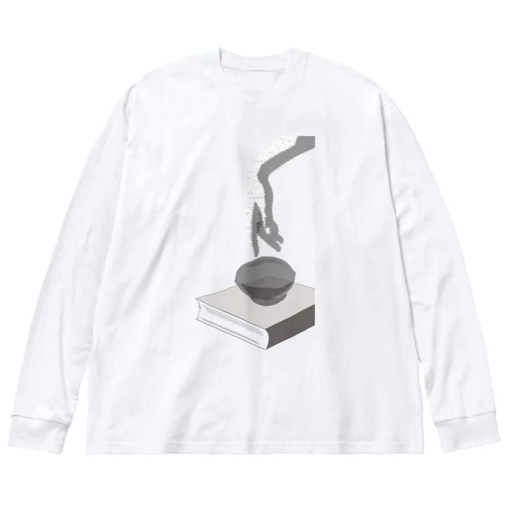 lemon_motojirou_maruzenの小説『檸檬』の光景1 Big Long Sleeve T-Shirt