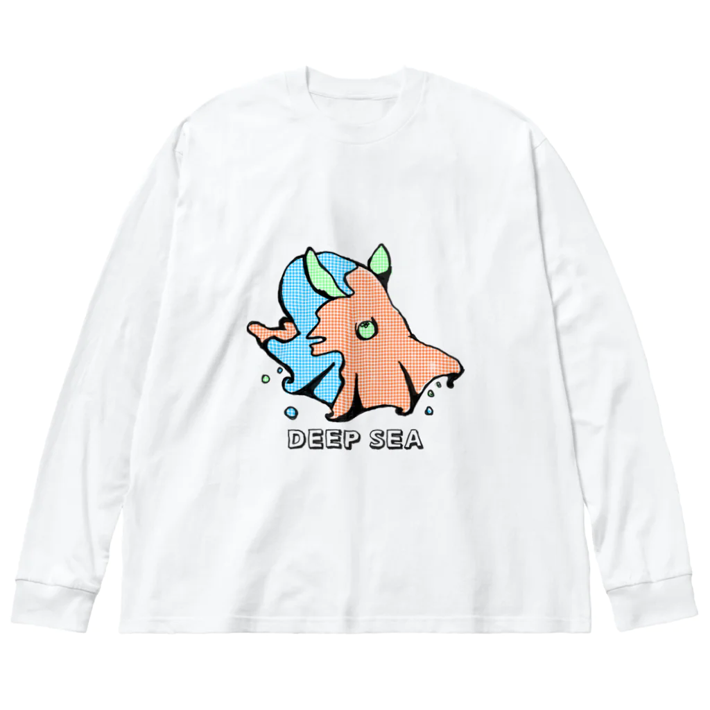 UKIPPAのメンダコ【深海魚シリーズ】DEEPFISH Big Long Sleeve T-Shirt