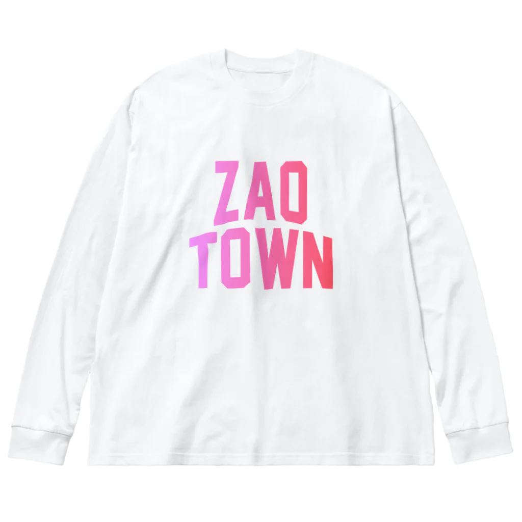 JIMOTOE Wear Local Japanの蔵王町 ZAO TOWN ビッグシルエットロングスリーブTシャツ