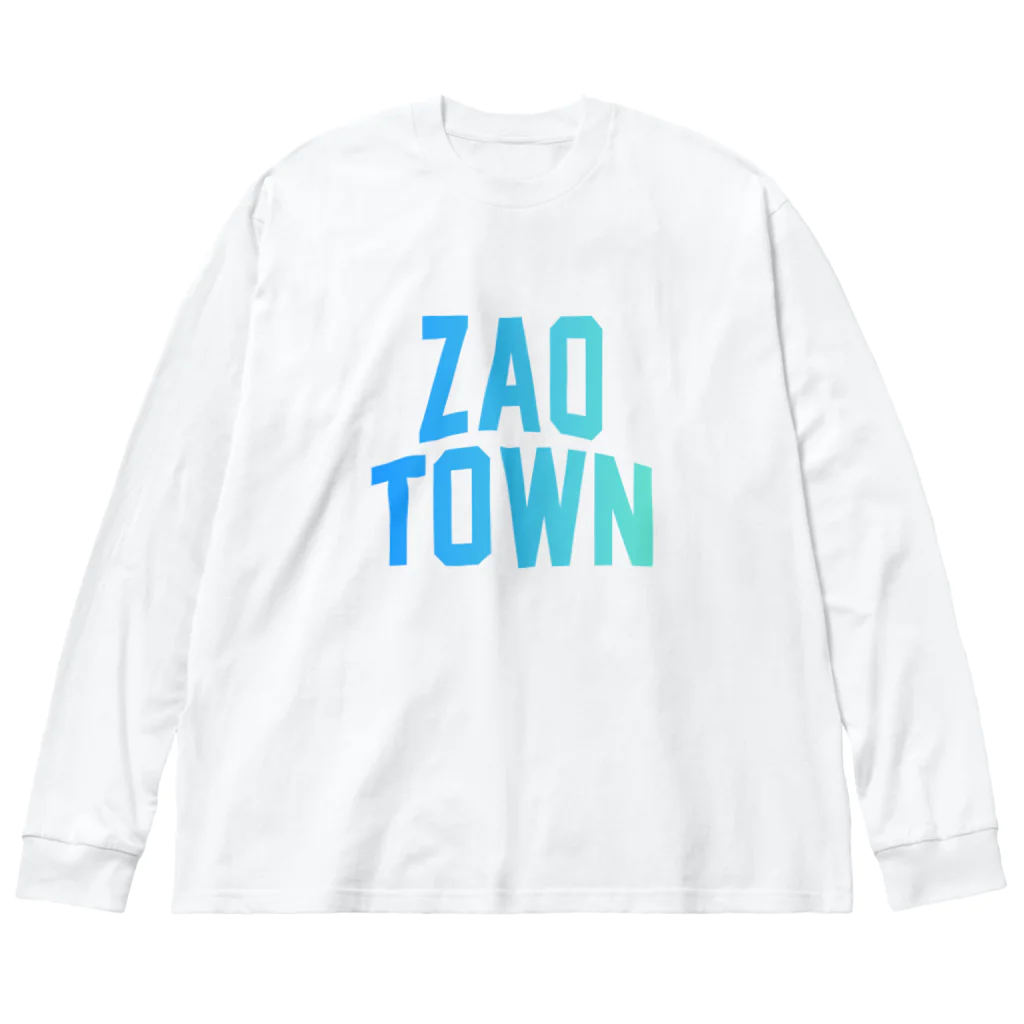 JIMOTOE Wear Local Japanの蔵王町 ZAO TOWN ビッグシルエットロングスリーブTシャツ