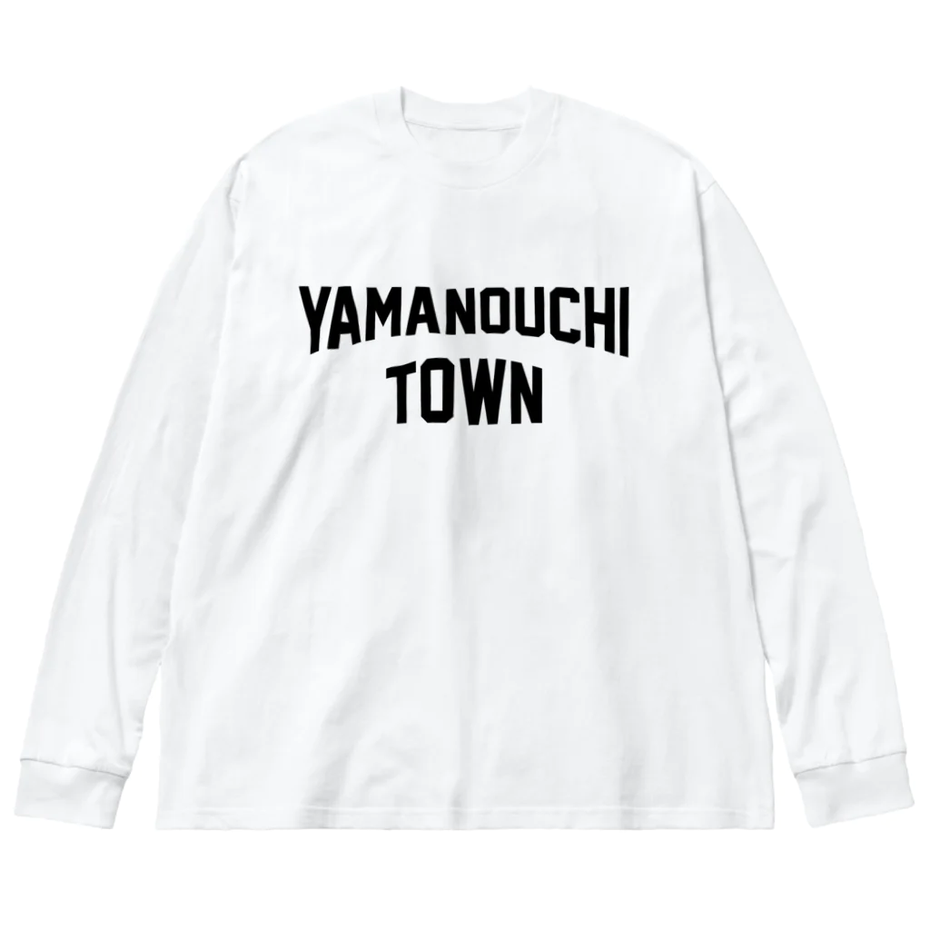 JIMOTOE Wear Local Japanの山ノ内町市 YAMANOUCHI TOWN Big Long Sleeve T-Shirt