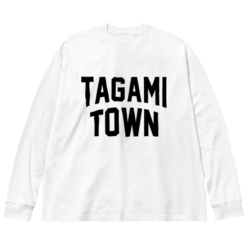 JIMOTOE Wear Local Japanの田上町 TAGAMI TOWN ビッグシルエットロングスリーブTシャツ