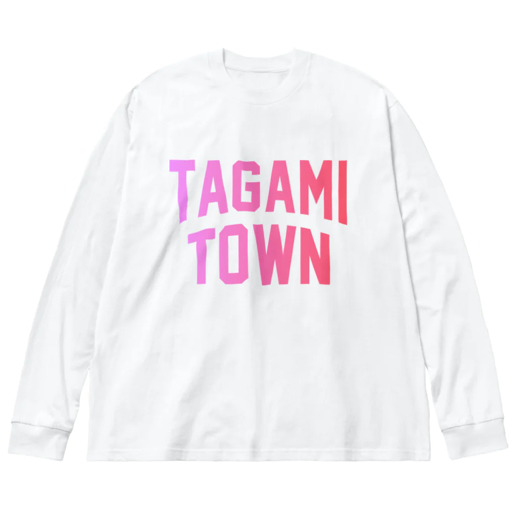 JIMOTOE Wear Local Japanの田上町 TAGAMI TOWN ビッグシルエットロングスリーブTシャツ