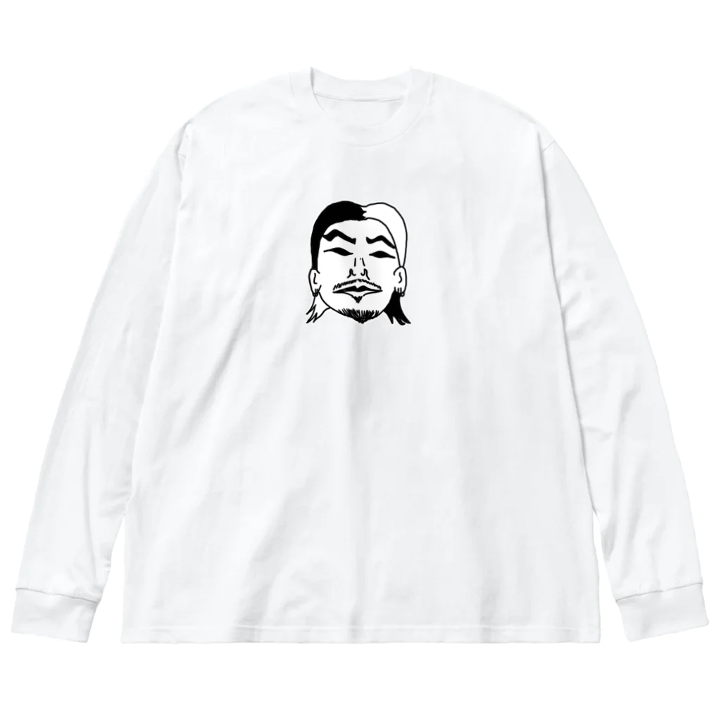 Y's tattoo LaboのBAD GUY ビッグシルエットロングスリーブTシャツ