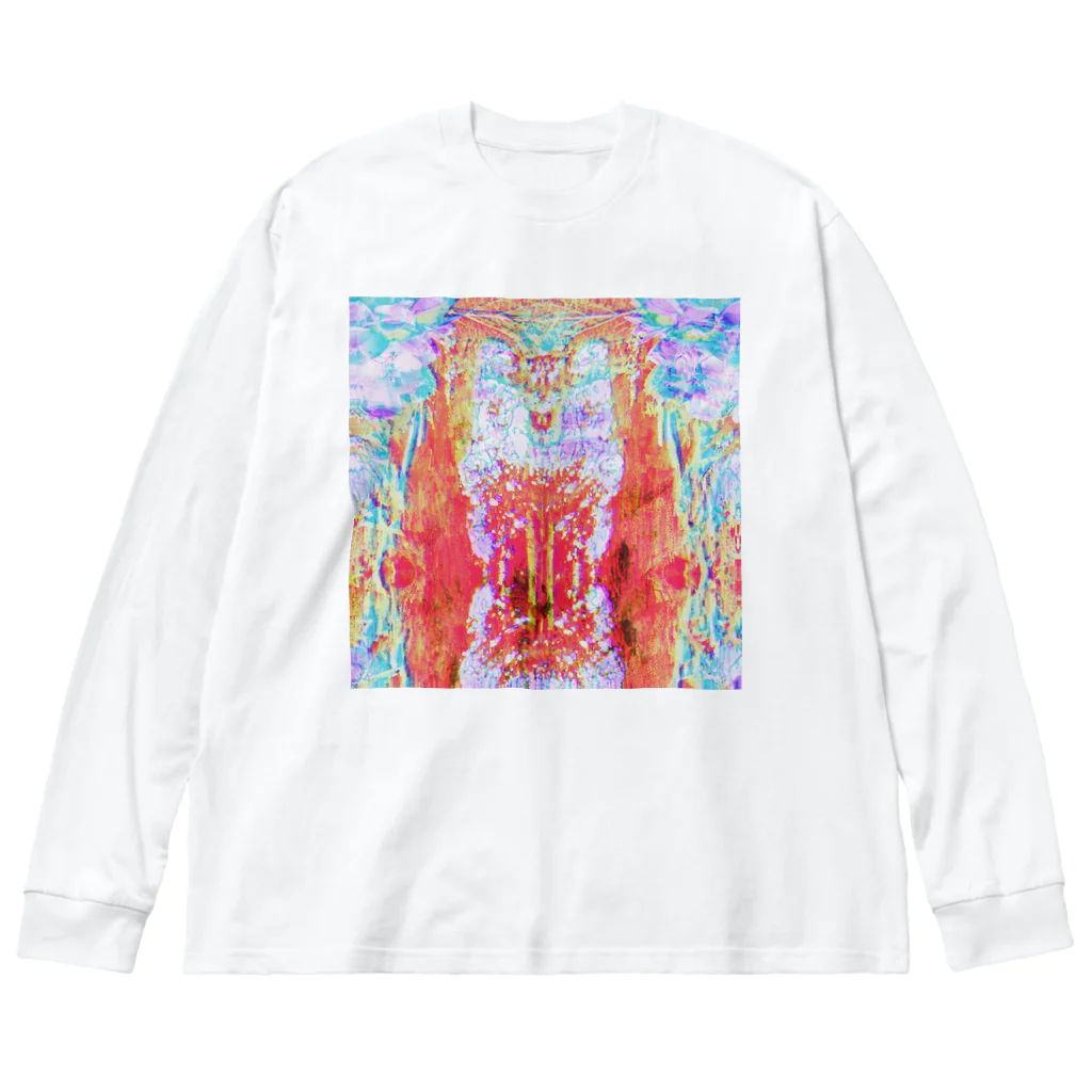 egg Artworks & the cocaine's pixの『castle of märchen.』 Big Long Sleeve T-Shirt