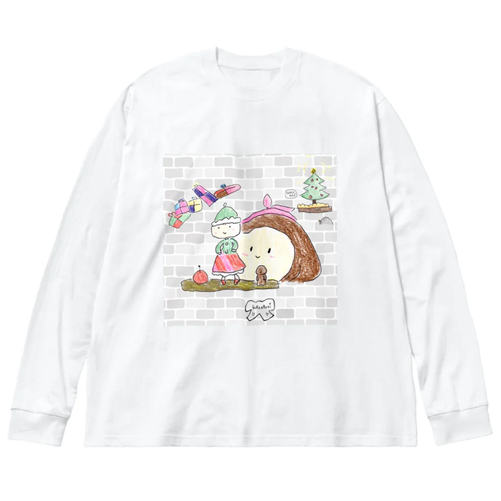 ヤマラ９のクランベリーとからすどり Big Long Sleeve T-Shirt