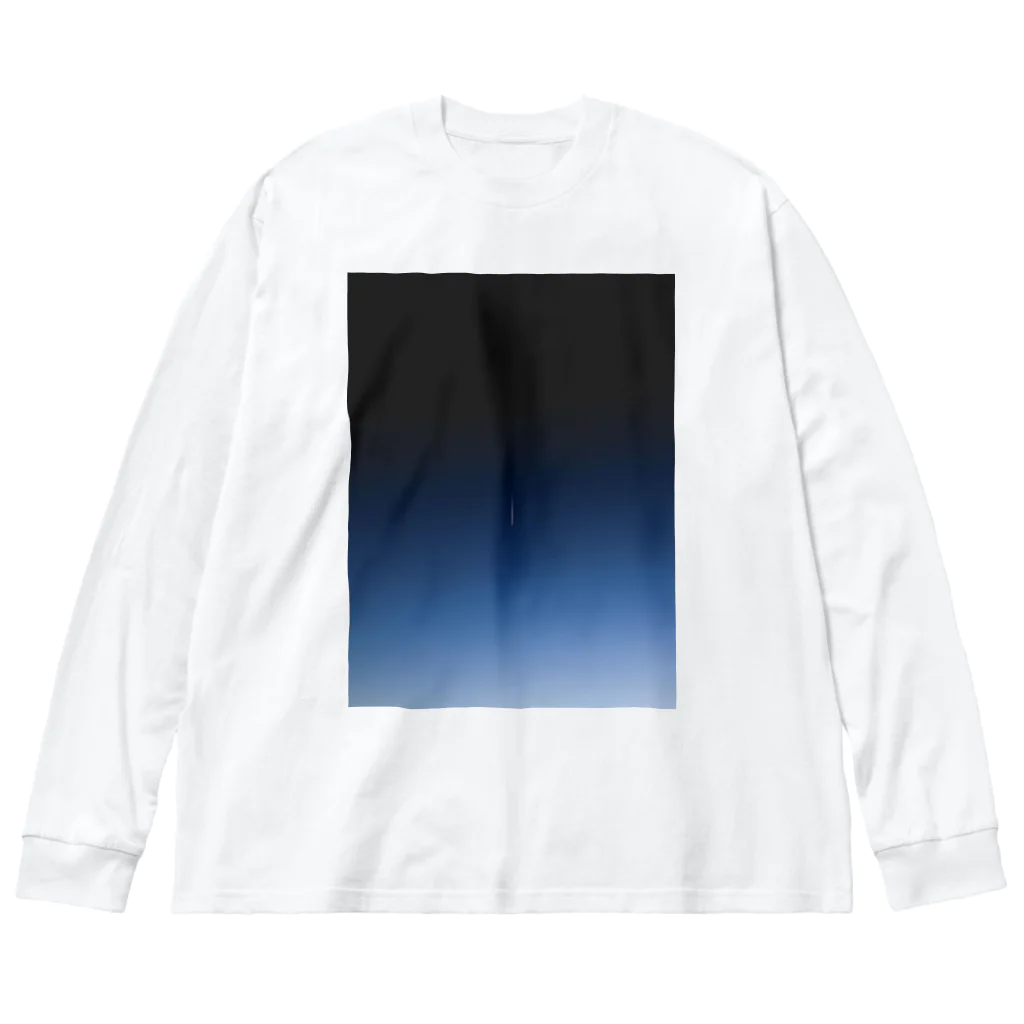 Sunfresh / サンフレッシュ のGradation ビッグシルエットロングスリーブTシャツ