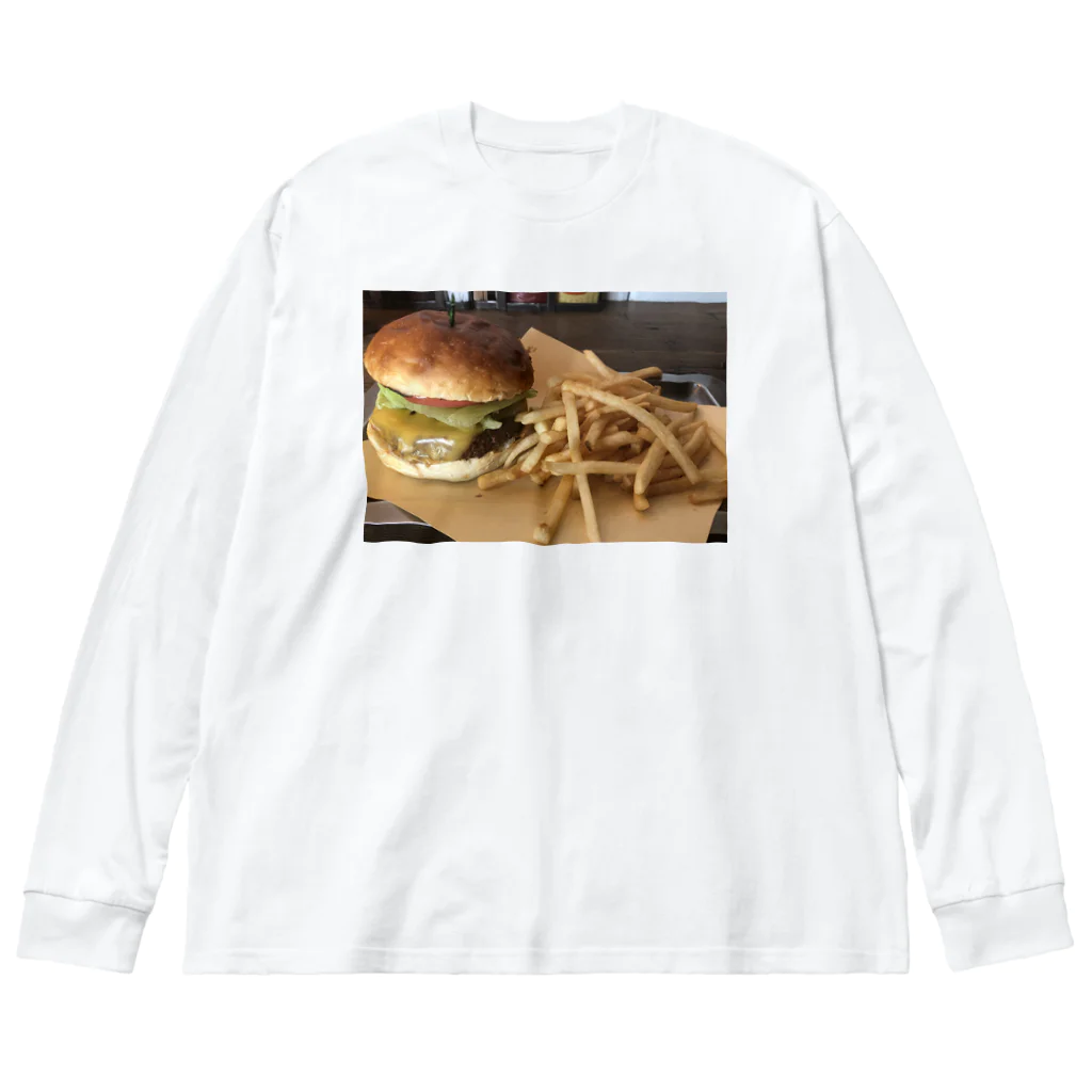 Gute Kleidungのgood hamburger ビッグシルエットロングスリーブTシャツ