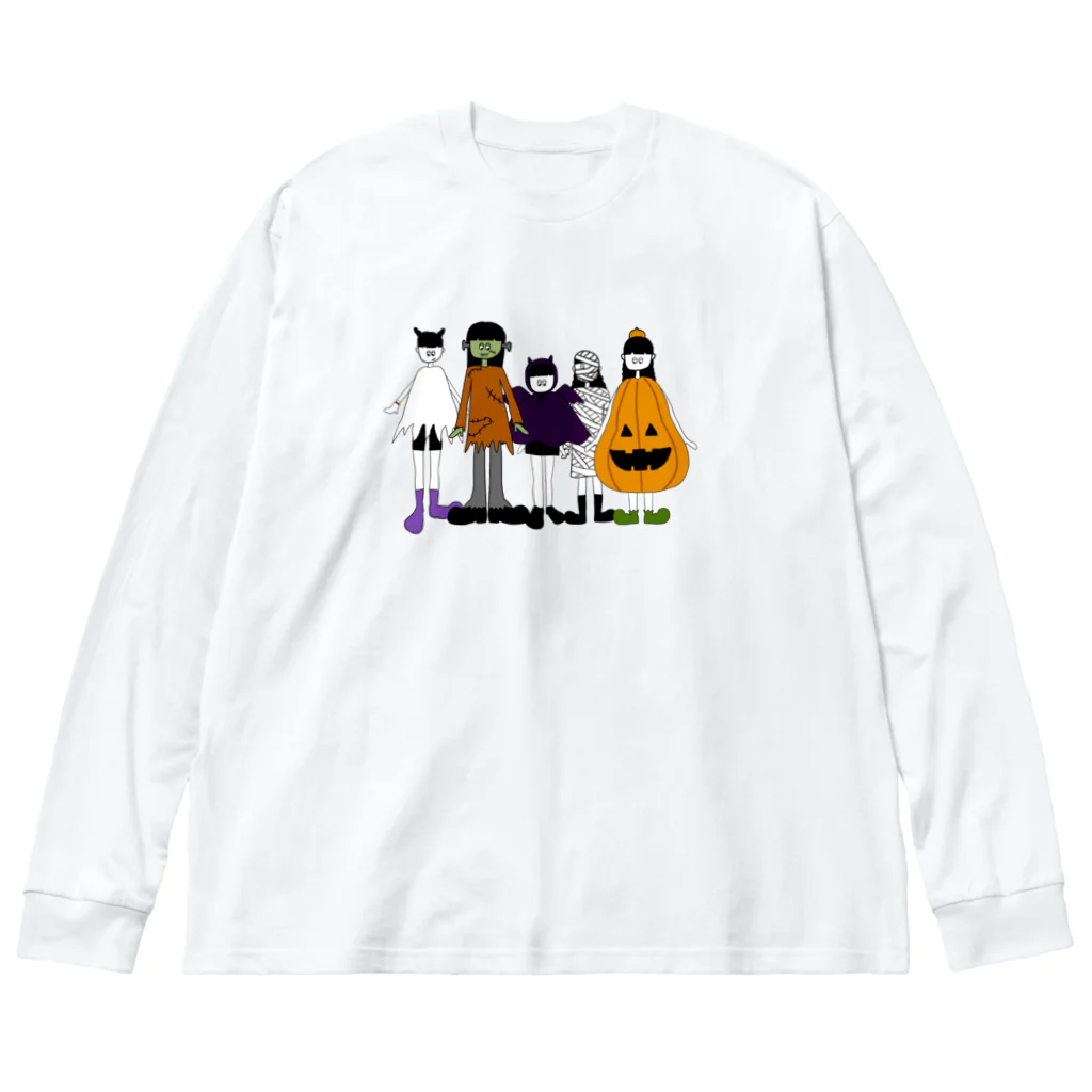 M:Storeのハロウィンオールスターズ Big Long Sleeve T-Shirt