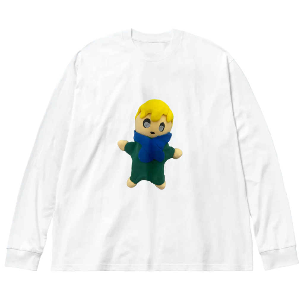 さあらの寒がりくんのサム Big Long Sleeve T-Shirt