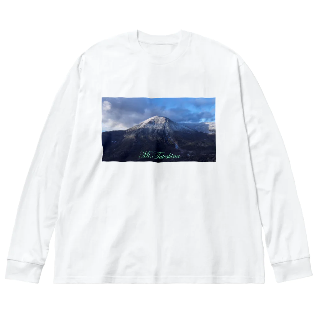 D-aerialのシネマティック蓼科山 Big Long Sleeve T-Shirt