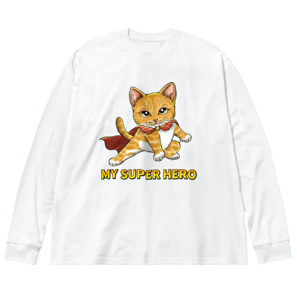 縁-yukari-のMY SUPER HERO Big Long Sleeve T-Shirt