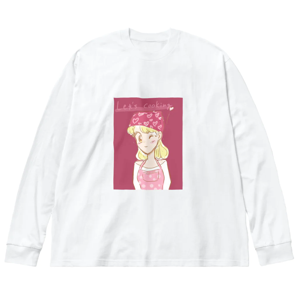 ひよこ工房の料理大好き！！ Big Long Sleeve T-Shirt