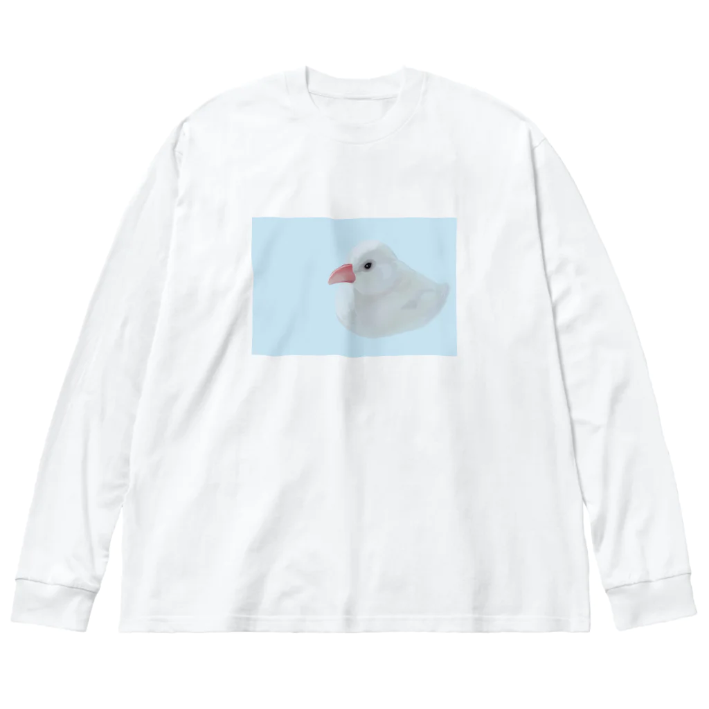 ふわキャラ工房のもっちり文鳥さん Big Long Sleeve T-Shirt