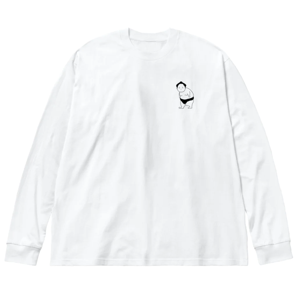 NEKOZEのSUMO NEKOZE  Big Long Sleeve T-Shirt