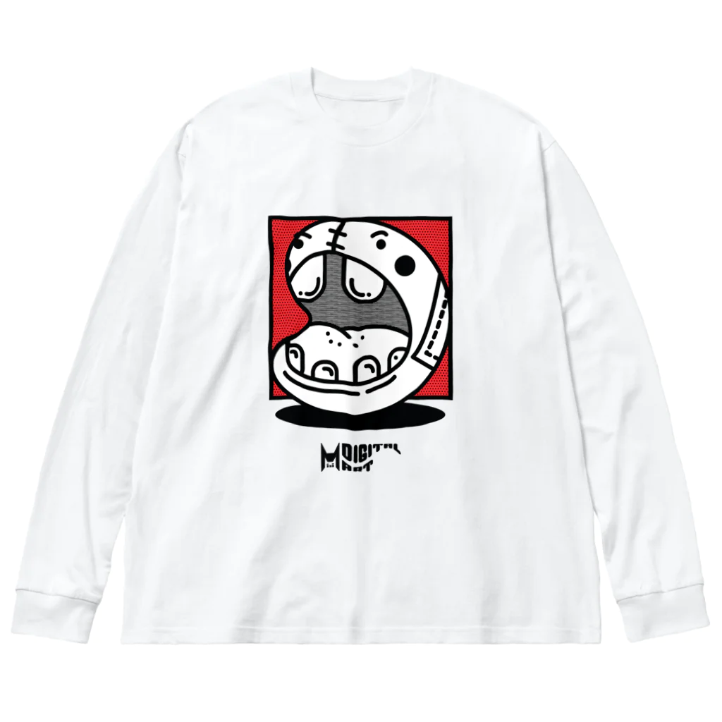 Mini Digital ArtのMDA 0002 ビッグシルエットロングスリーブTシャツ