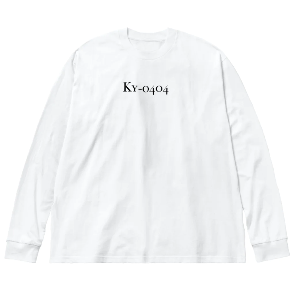 Ky-0404の約束の指切り ビッグシルエットロングスリーブTシャツ