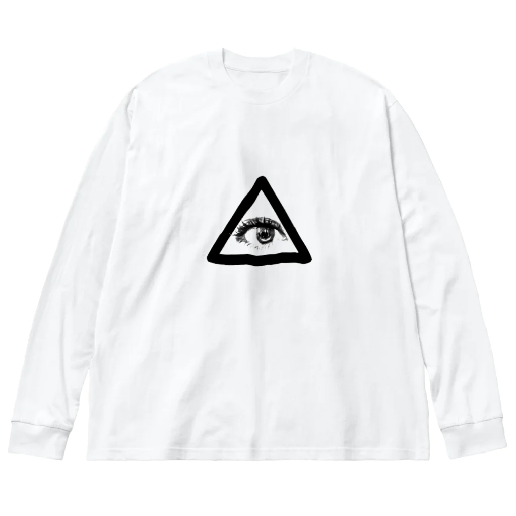 KOCMOC　コスモスのわたしの眼 Big Long Sleeve T-Shirt