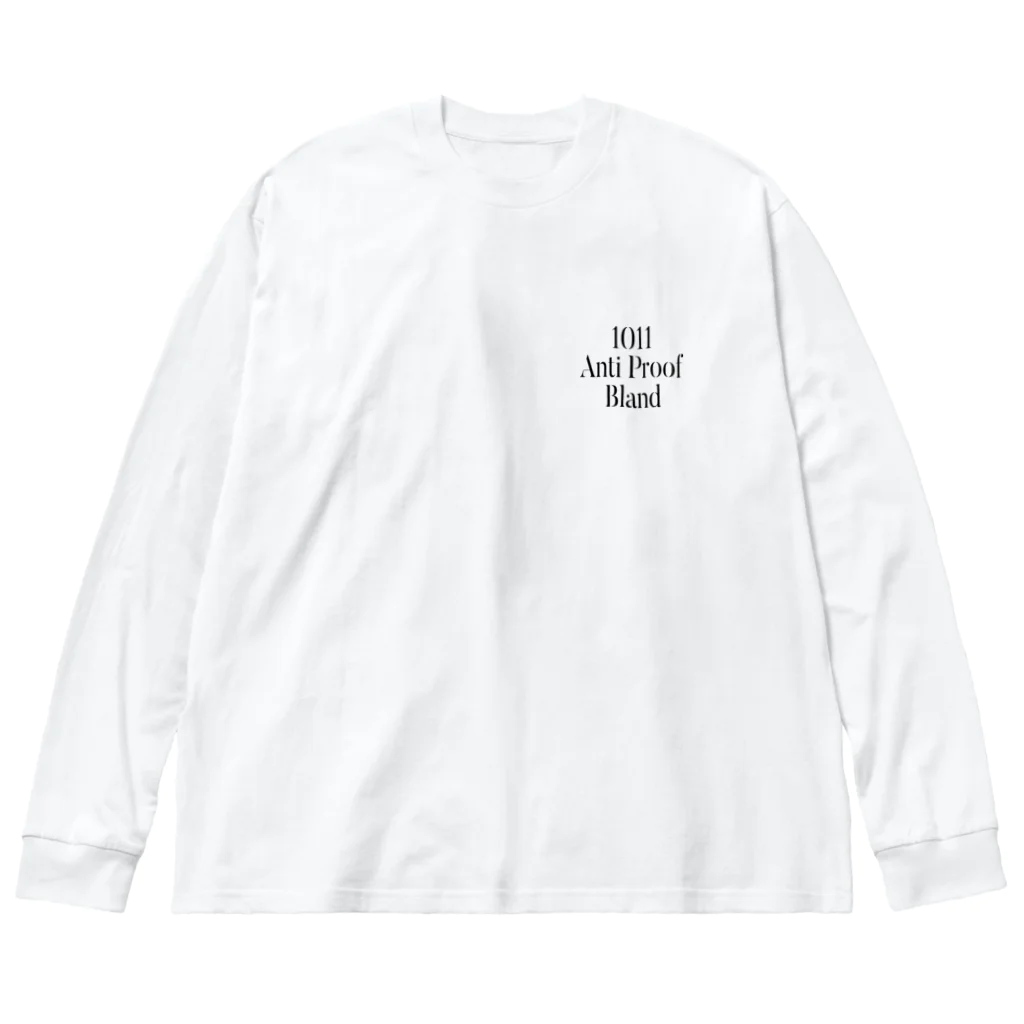 1011 Anti Proof BlandのThe World Is Yours Big Long Sleeve T-Shirt