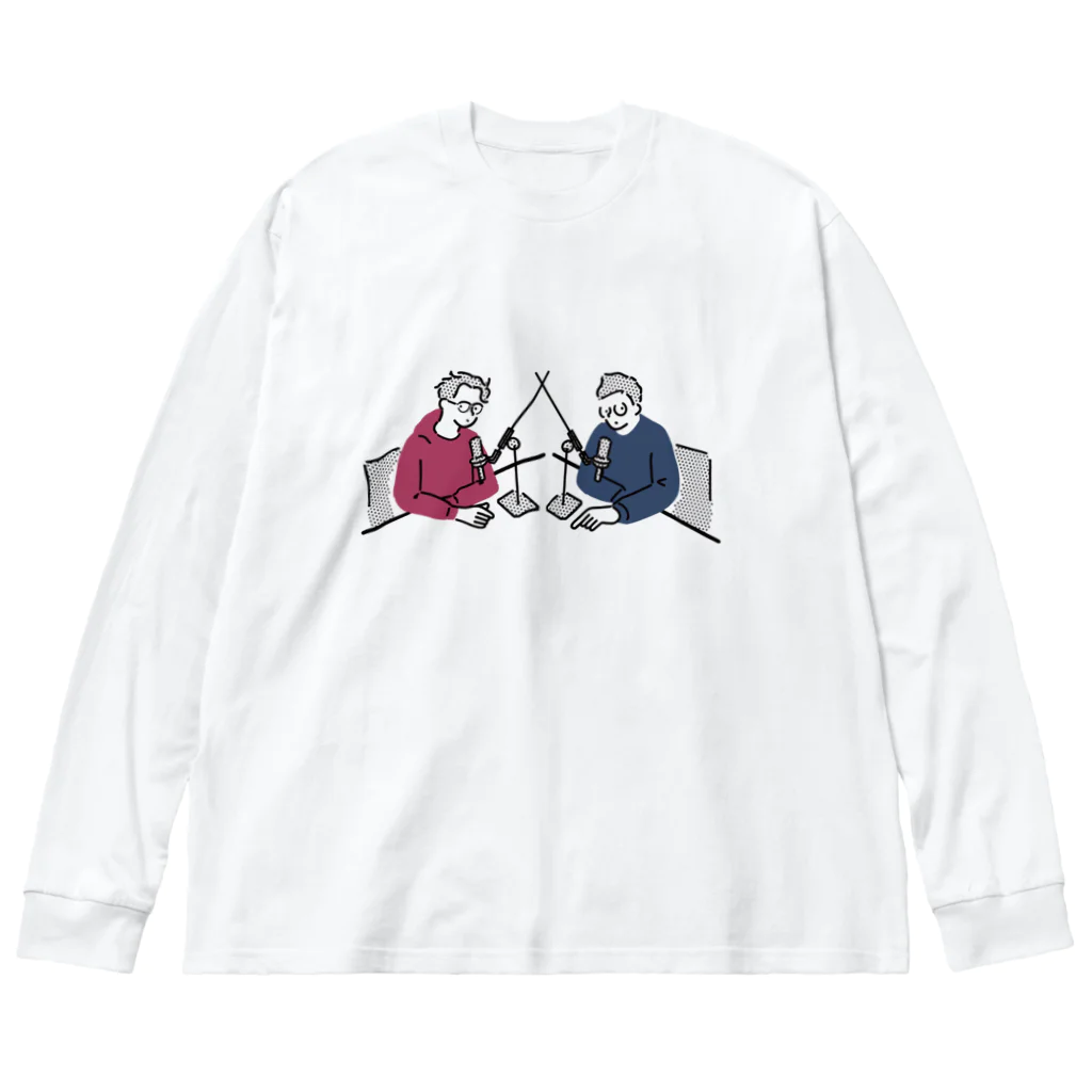 GERA「ヤーレンズのラジオ虎」公式ショップのヤーレンズのラジオの虎番組ロングTシャツ Big Long Sleeve T-Shirt