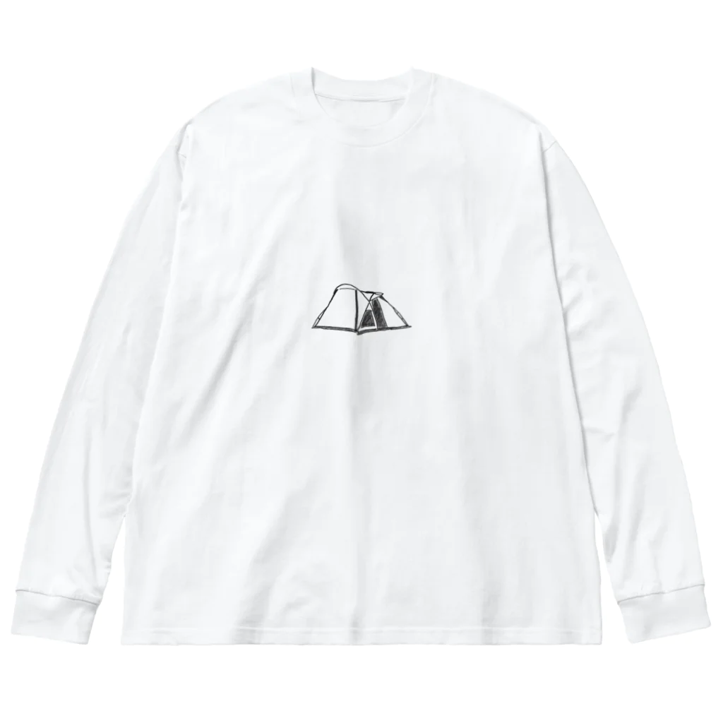 ホタテのお店の贅沢ソロキャンプテント Big Long Sleeve T-Shirt
