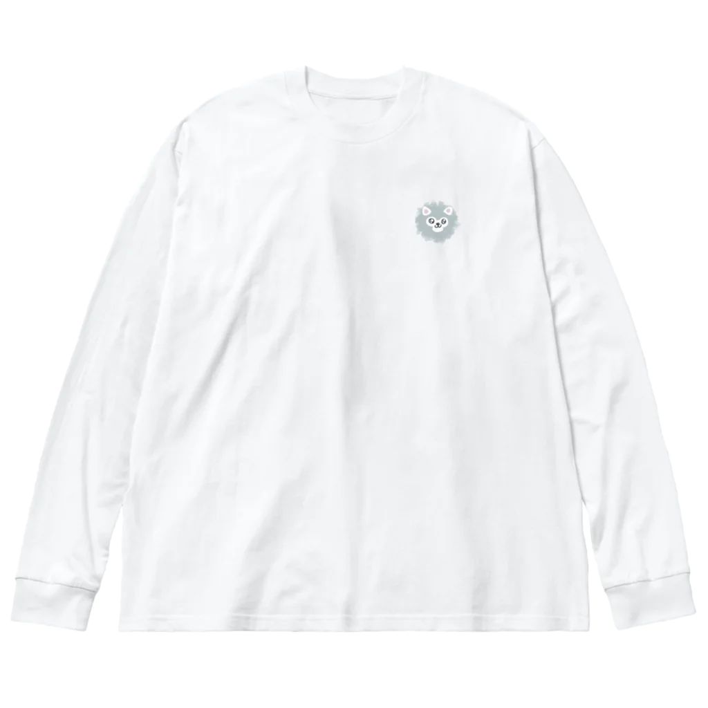 やわらかベサニーのねこのメイソン（ほこり） Big Long Sleeve T-Shirt