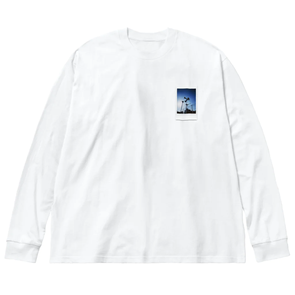 724の拡声器 ビッグシルエットロングスリーブTシャツ