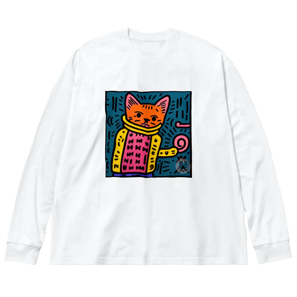 Magic Worldのカラフルな生き物シリーズ Big Long Sleeve T-Shirt