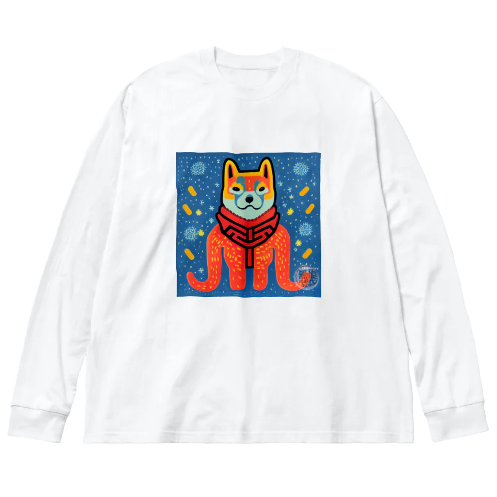 Magic Worldのカラフルな生き物シリーズ Big Long Sleeve T-Shirt