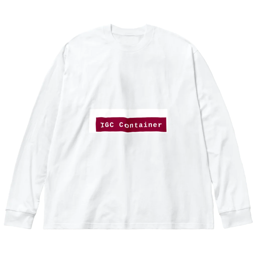 IGC groupのコンテナー Big Long Sleeve T-Shirt