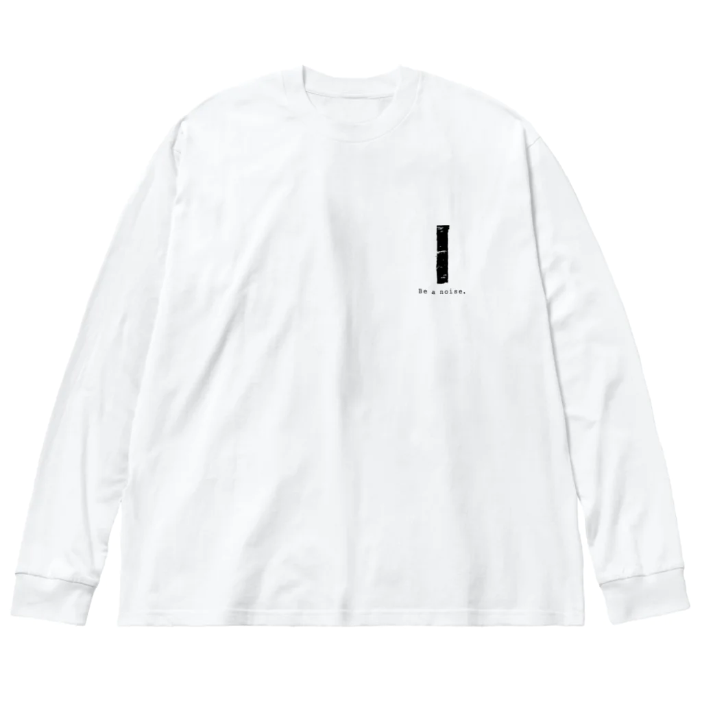 noisie_jpの【I】イニシャル × Be a noise. ビッグシルエットロングスリーブTシャツ