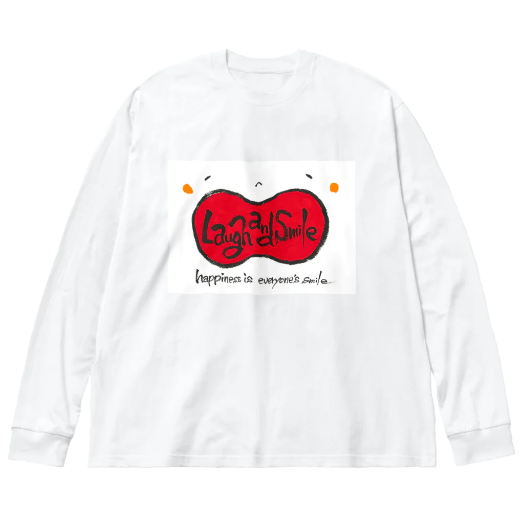 TAKEDA-STYLEの幸せはみんなの笑顔 Big Long Sleeve T-Shirt