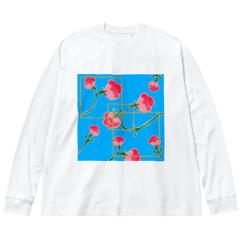 あるてみらのスイトピー　 Big Long Sleeve T-Shirt