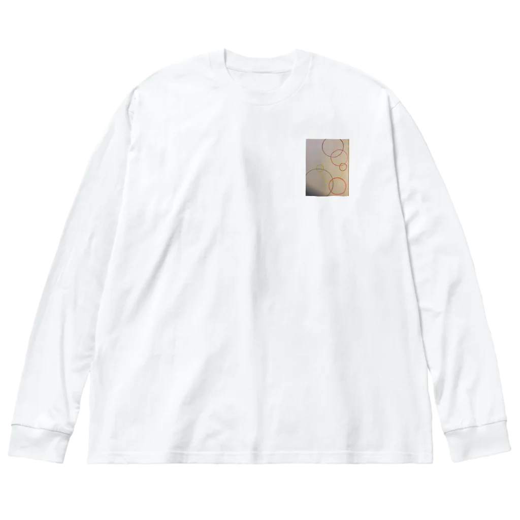 fuyunoの円シリーズ2 ビッグシルエットロングスリーブTシャツ