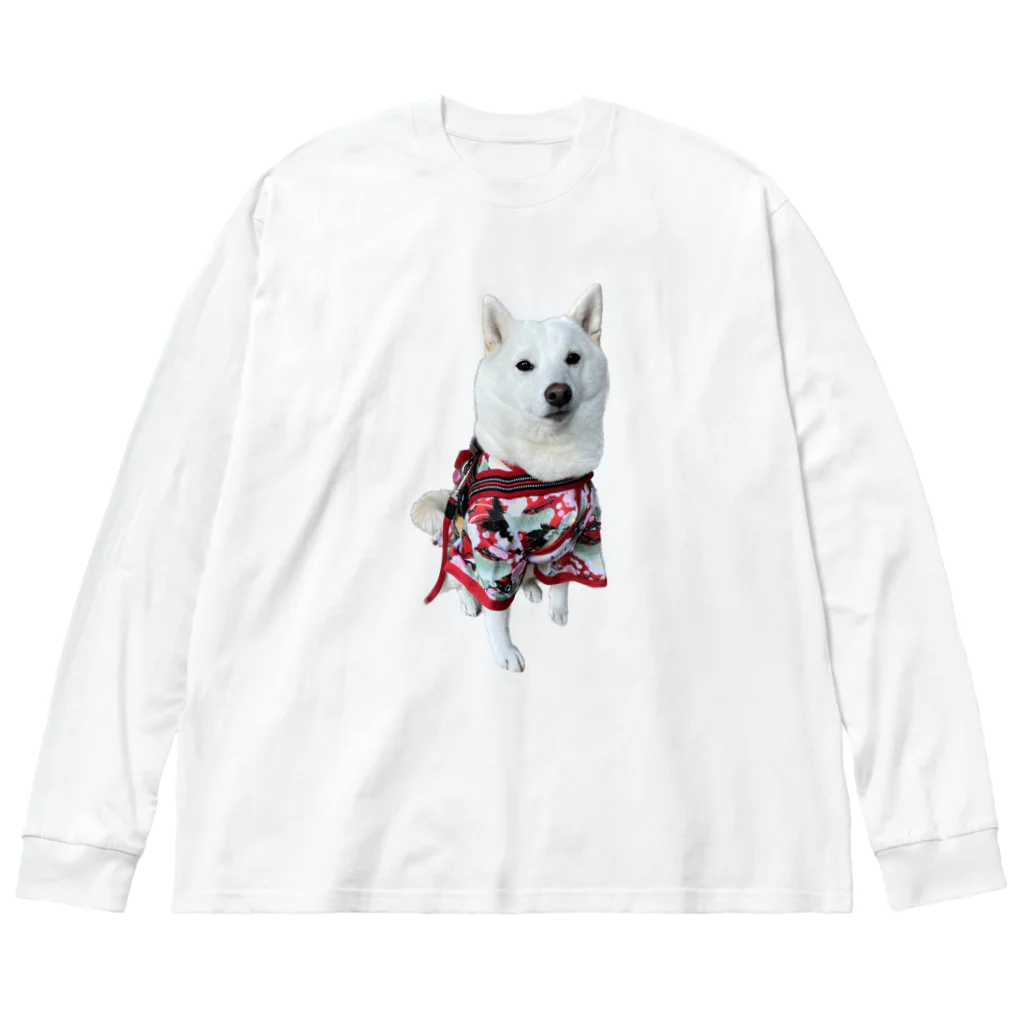 こまこちゃんの振袖でおほほ Big Long Sleeve T-Shirt