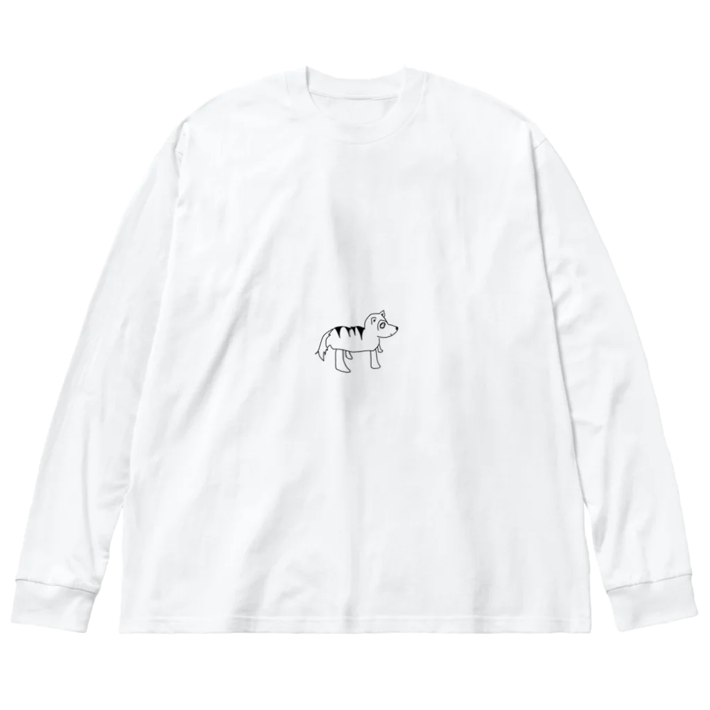 小林の絵心行方不明はすきー Big Long Sleeve T-Shirt