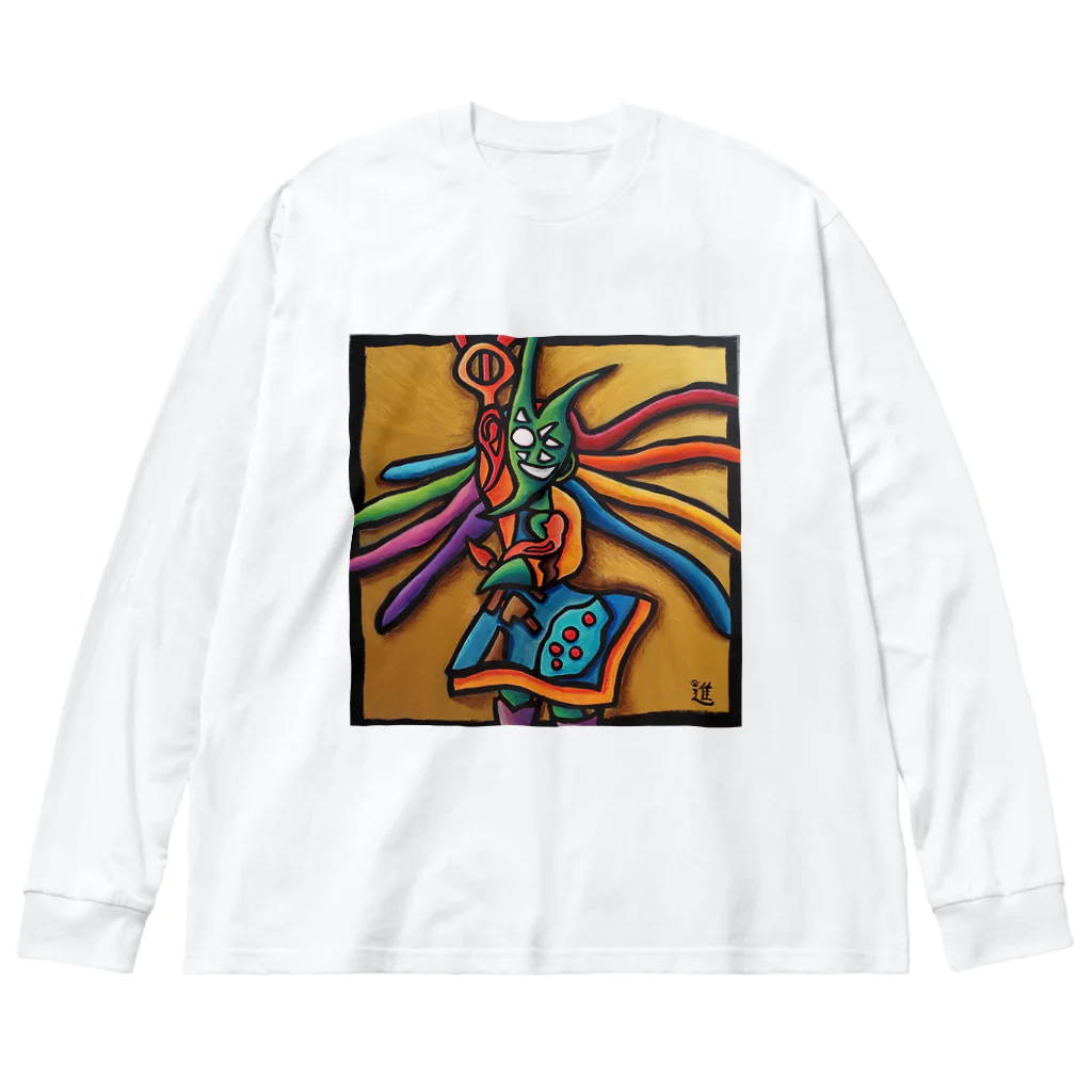 ART IS WELLの『日美(ひび)』 ビッグシルエットロングスリーブTシャツ