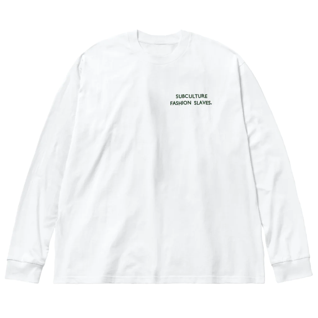 SUBCULTURE FASHION SLAVES.のSFS-0001 ビッグシルエットロングスリーブTシャツ