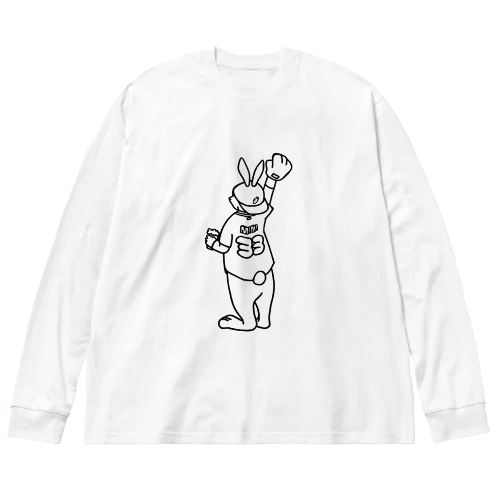 くろねこ横丁のKOKOMADE MOTTEKOI Big Long Sleeve T-Shirt