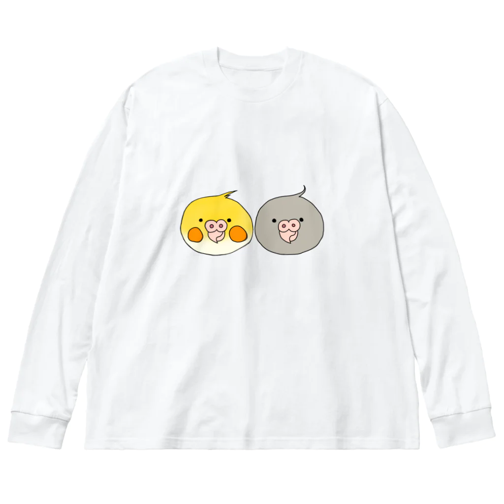 bochikumamaのぼーちく ビッグシルエットロングスリーブTシャツ