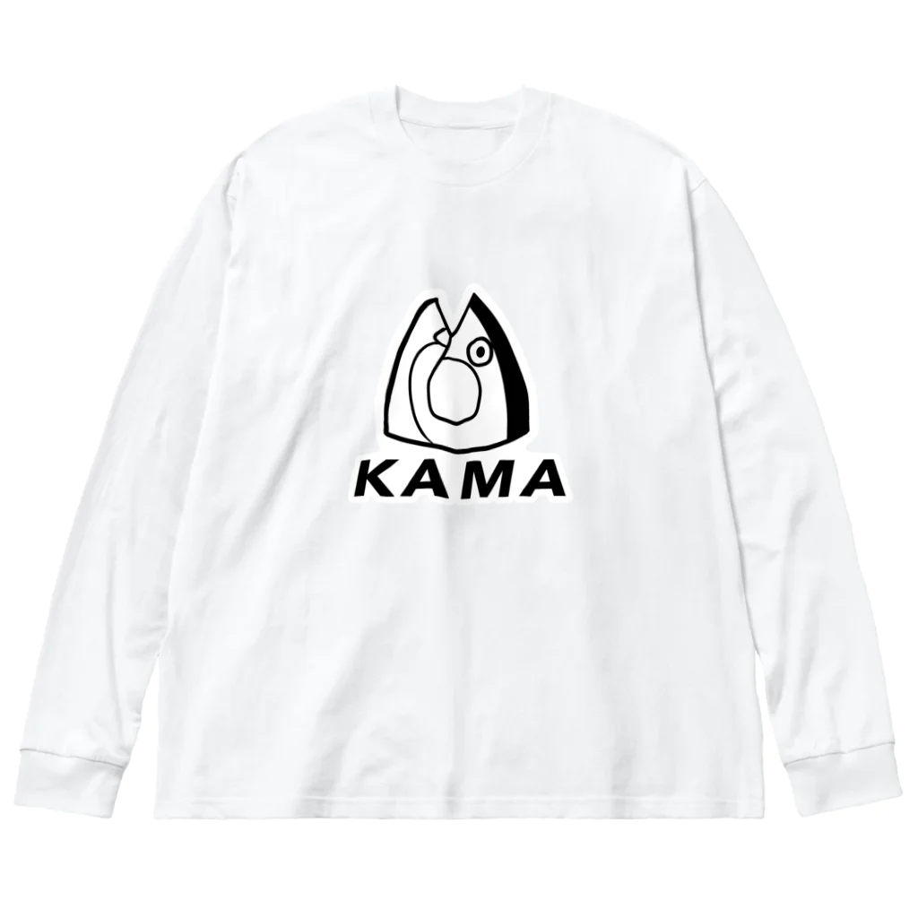 TeaKeyのKAMA ビッグシルエットロングスリーブTシャツ