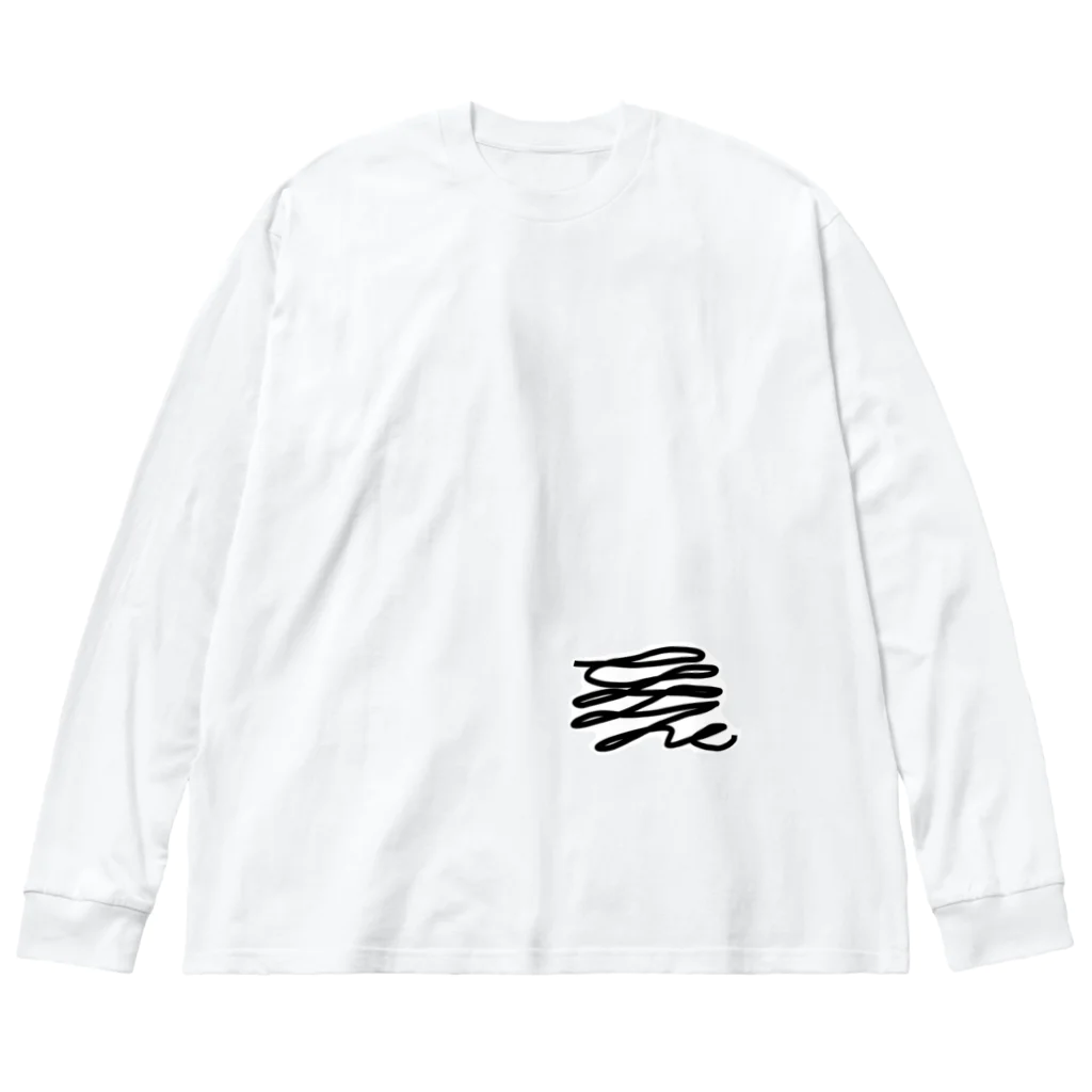 萬屋断片の[F][T]高架好き デザイン③ Big Long Sleeve T-Shirt