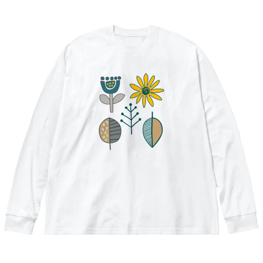 Wonder Bird Forestのイーリス_TYPE-B Big Long Sleeve T-Shirt