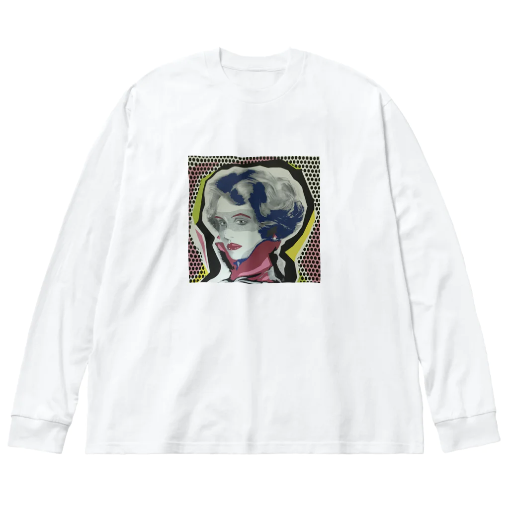 K-LEONの僕の彼女 Big Long Sleeve T-Shirt