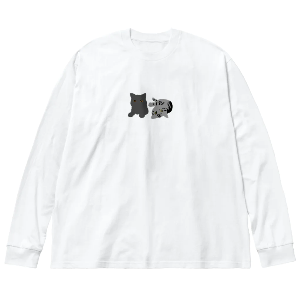 tabby_sassのタビーとサスケ Big Long Sleeve T-Shirt