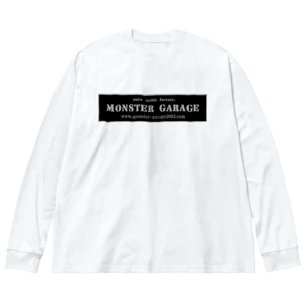 mabbossのモンスターガレージオリジナルグッズ Big Long Sleeve T-Shirt