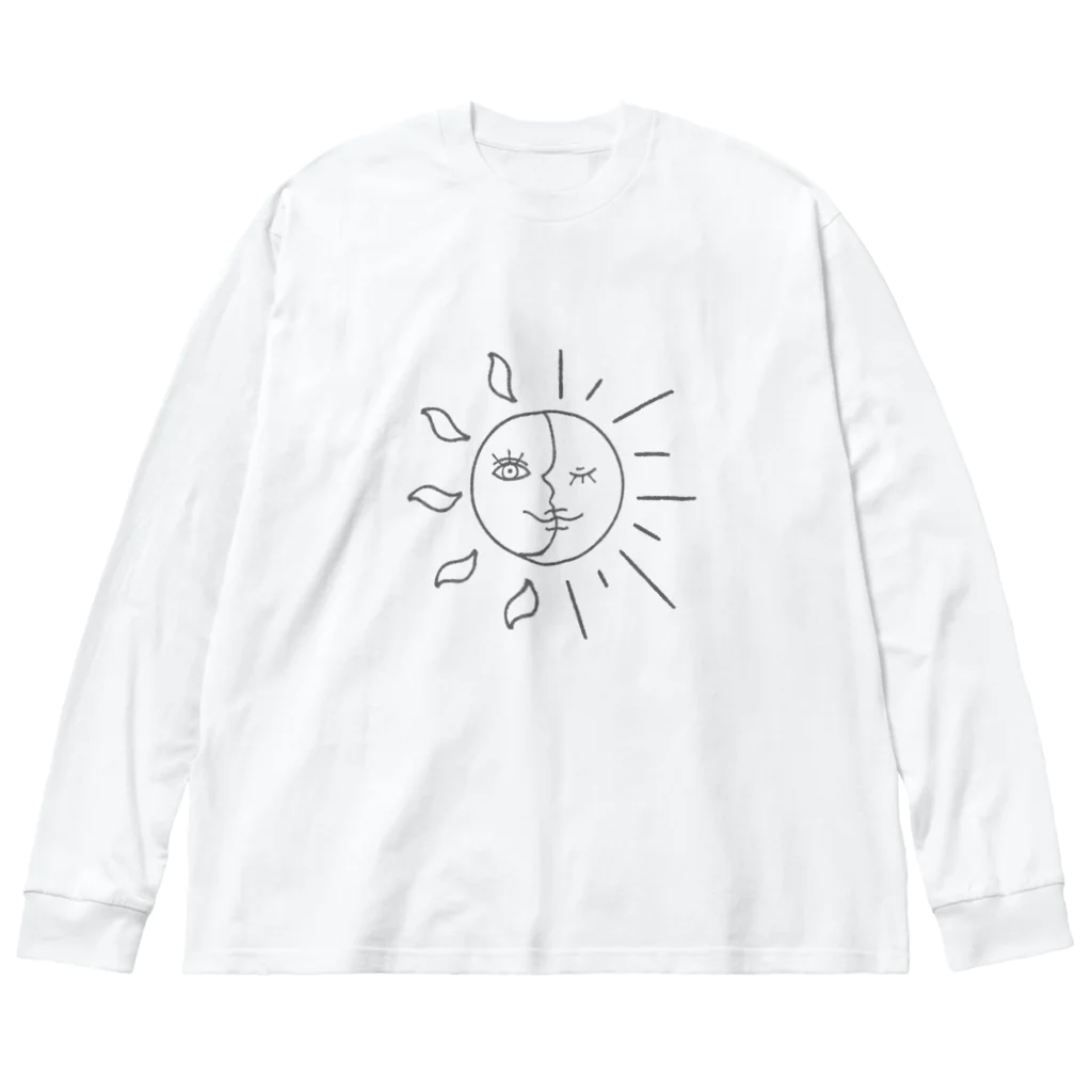 チョコミントの太陽と月 Big Long Sleeve T-Shirt